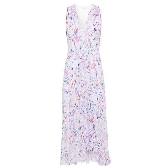 IRO Laini Light Print Floral-Print Midi Ddress NWT Size Small - Picture 1 of 7
